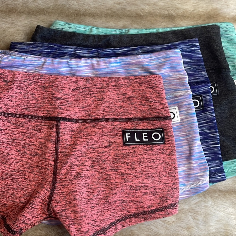 Fleo spandex shorts $22 each or all 5 for $100